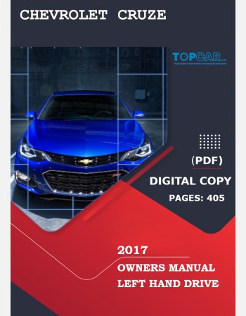 chevrolet cruze 2017 owners manual